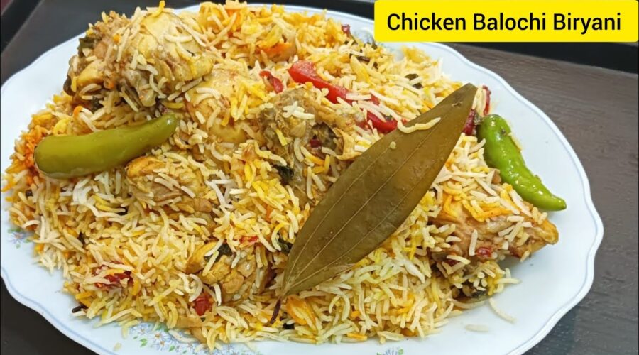 Balochi Tikka Biryani