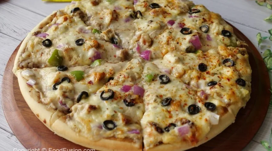 White Pizza Without Oven